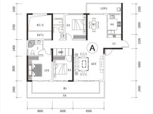益阳-桃江县清华府为您提供A户型鉴赏