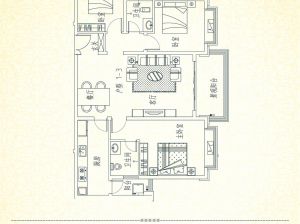 益阳-桃江县桃花熙域为您提供1栋户型鉴赏