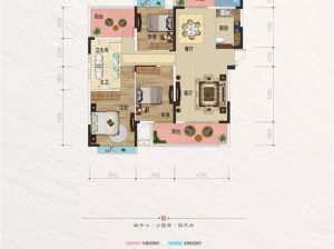 益阳-南县亿都南洲府为您提供1栋户型鉴赏