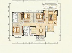 益阳-南县铜锣湾1号为您提供H户型鉴赏