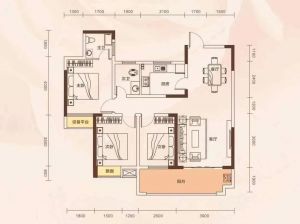 益阳赫山区云顶上品为您提供A2户型鉴赏