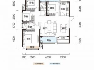 益阳赫山区新天地为您提供A户型鉴赏