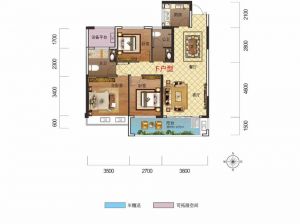 益阳赫山区益登华庭为您提供F户型鉴赏
