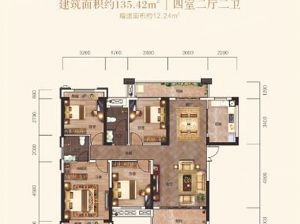 益阳赫山区德大揽胜为您提供E1户型鉴赏