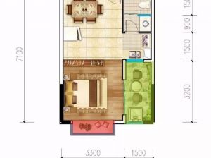 益阳赫山区奥地利春天为您提供5栋B户型鉴赏