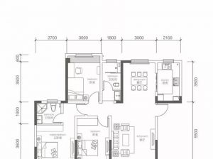 益阳高新区文苑凌云为您提供A2户型鉴赏