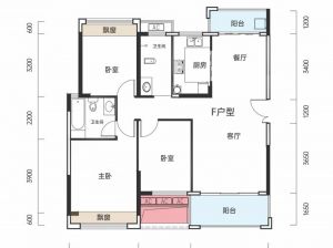 益阳赫山区金广明珠为您提供F户型鉴赏