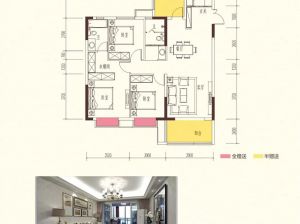 益阳赫山区会龙山溪谷为您提供D1户型鉴赏