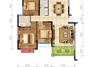 益阳赫山区奥地利春天为您提供5栋户型鉴赏