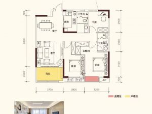 益阳赫山区会龙山溪谷为您提供C1户型鉴赏