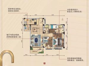 益阳赫山区东城首府为您提供YJ143B户型鉴赏