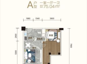 益阳赫山区高新活力城为您提供A户型鉴赏