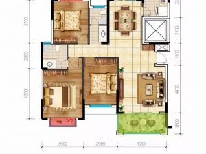 益阳赫山区奥地利春天为您提供5栋A户型鉴赏