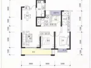 益阳-安化县梅山御龙湾为您提供B户型鉴赏