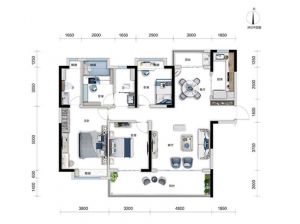 益阳高新区碧桂园华府为您提供C户型鉴赏