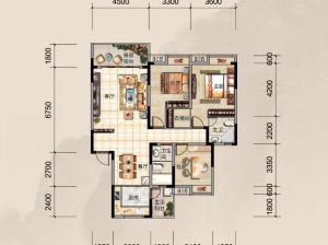 益阳-安化县唐玺江山府为您提供3C户型鉴赏