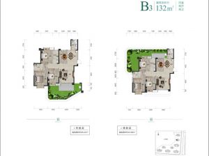 岳阳云溪区福天城为您提供B3户型鉴赏
