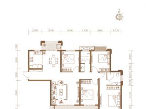 岳阳-岳阳县荣湖城为您提供A2户型鉴赏