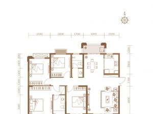 岳阳-岳阳县荣湖城为您提供A1户型鉴赏
