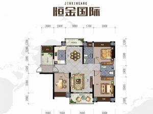 岳阳岳阳楼区恒金国际为您提供E2户型鉴赏