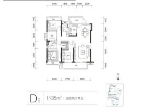 岳阳岳阳楼区城市之光为您提供D户型鉴赏