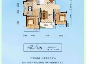 岳阳岳阳楼区新辉国际城为您提供A2户型鉴赏