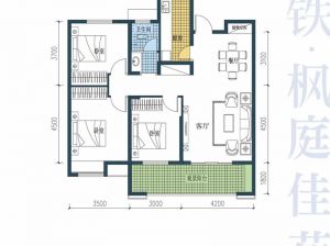 岳阳岳阳楼区枫庭佳苑为您提供B户型鉴赏