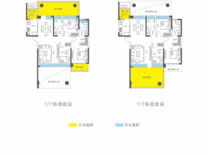 岳阳岳阳楼区天伦湖与树为您提供B1户型鉴赏