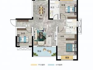 岳阳岳阳楼区天伦央筑为您提供B户型鉴赏