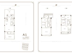 岳阳岳阳楼区宝德东堤湾1号为您提供A1户型鉴赏