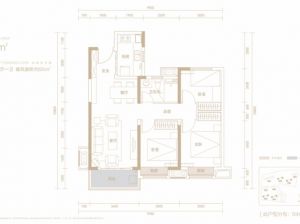 岳阳岳阳楼区环球中心为您提供B户型鉴赏