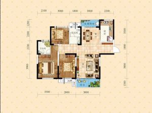 岳阳岳阳楼区天邦钻石府为您提供A户型鉴赏