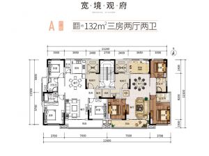 岳阳岳阳楼区富兴学府为您提供A户型鉴赏
