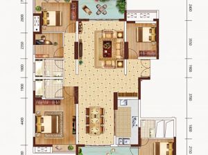 岳阳-汨罗天汇华熙公园里为您提供C户型鉴赏