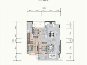 岳阳-湘阴东湖壹号为您提供A户型鉴赏