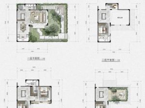 岳阳-平江天岳壹璟为您提供别墅A户型鉴赏