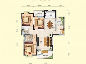 岳阳-平江伍市滨江小镇为您提供A户型鉴赏