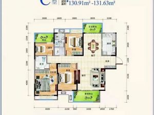 岳阳-平江滨江首府为您提供C户型鉴赏