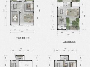 岳阳-平江天岳壹璟为您提供别墅C户型鉴赏