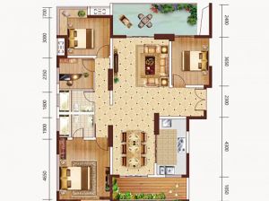 岳阳-汨罗天汇华熙公园里为您提供B户型鉴赏
