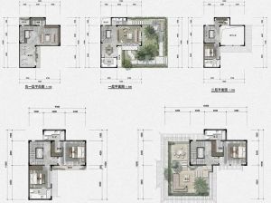 岳阳-平江天岳壹璟为您提供别墅D户型鉴赏