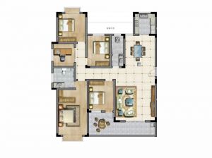 岳阳-汨罗新世源汨江城为您提供A户型鉴赏