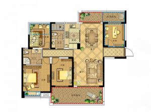 岳阳-临湘万象新城为您提供D1户型鉴赏