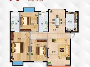 岳阳-临湘长安一品为您提供A户型鉴赏