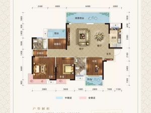 岳阳-汨罗大汉龙城为您提供C户型鉴赏