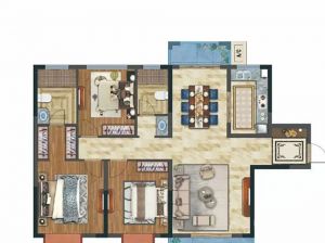 岳阳-华容宝宜老城里为您提供A3户型鉴赏