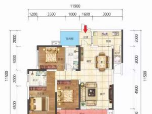 岳阳-华容碧湖公馆为您提供C-2户型鉴赏