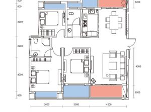 常德-澧县金源中央公园为您提供B2户型鉴赏
