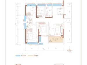 益阳赫山区奥德翰林府为您提供F户型鉴赏