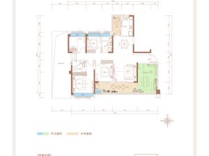 益阳赫山区奥德翰林府为您提供A-1户型鉴赏